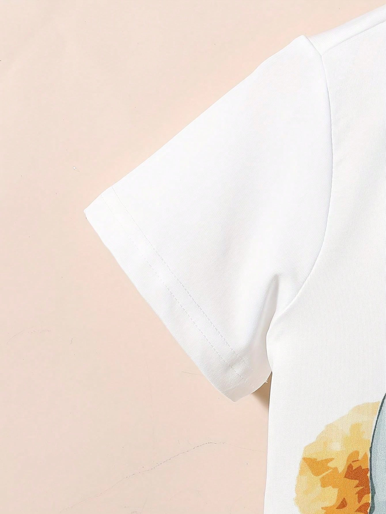 Ensemble short et t-shirt à imprimé ours pour garçon, tenue d'été tendance