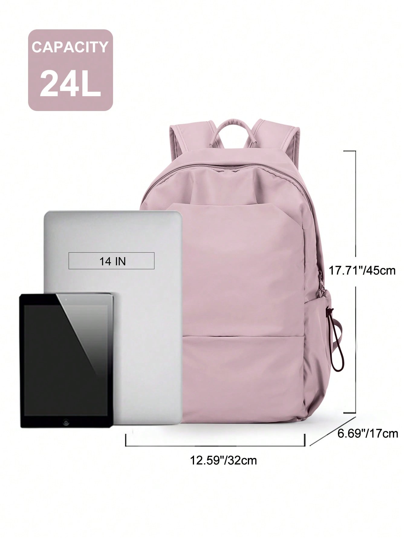 Sac à dos d'étudiant imperméable, sac scolaire léger et décontracté, sac à dos d'ordinateur portable pour hommes et femmes, sac à dos de voyage résistant à l'eau pour lycée, collège, école primaire et secondaire, pour adolescents, filles, garçons et étud
