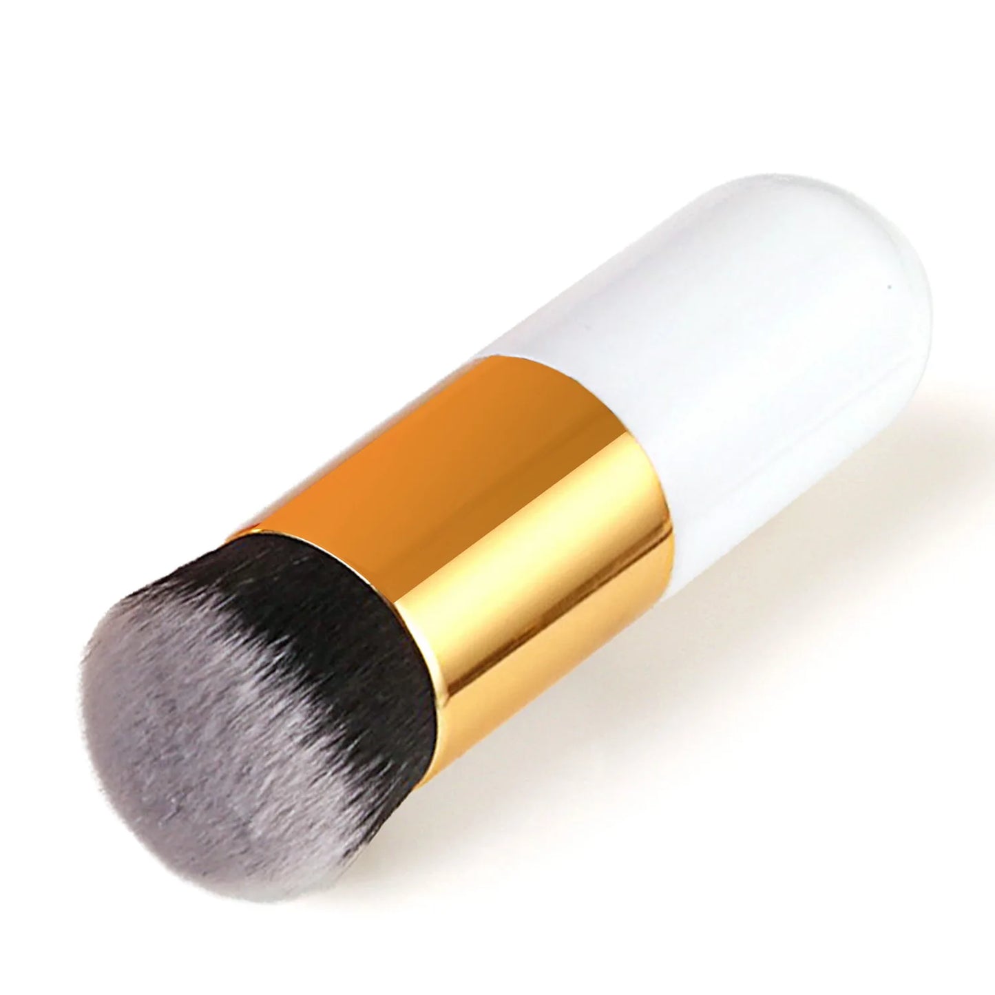 Pinceau de Maquillage Portable Ronshadow - Fond de Teint et Poudre Cosmétique, Brosse Pudgy Beauté