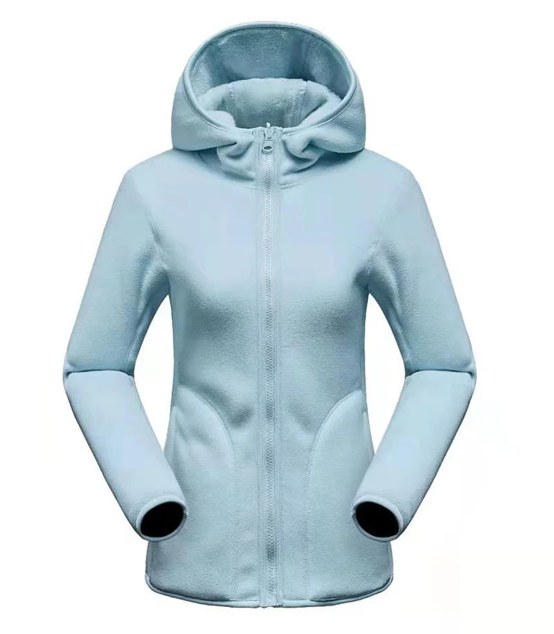 Hoodie unisexe réversible en polaire/corail pour l'hiver, sweat à capuche chaud, coupe-vent, style pull pour femmes, veste en flanelle confortable et élégante.
