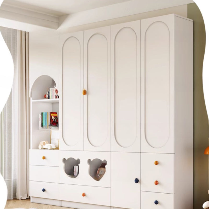 Organisateur de rangement pour enfants – Armoire, étagères pour vêtements, meuble de chambre, mobilier de rangement pour enfants CY50CW