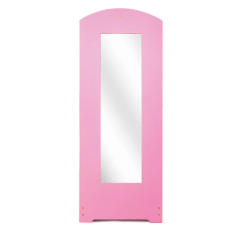 Armoire pour enfants – Rangement de chambre bébé avec miroir, penderie et organiseur pour vêtements et meubles de rangement