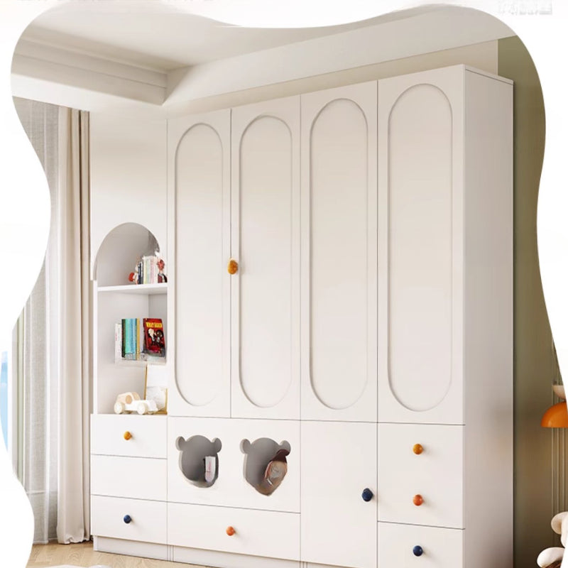 Organisateur de rangement pour enfants – Armoire, étagères pour vêtements, meuble de chambre, mobilier de rangement pour enfants CY50CW