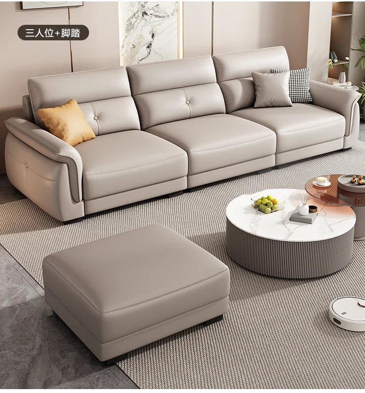 Canapé multifonction nordique – Design électrique et luxueux, ajustable et intelligent pour salon, meuble moderne