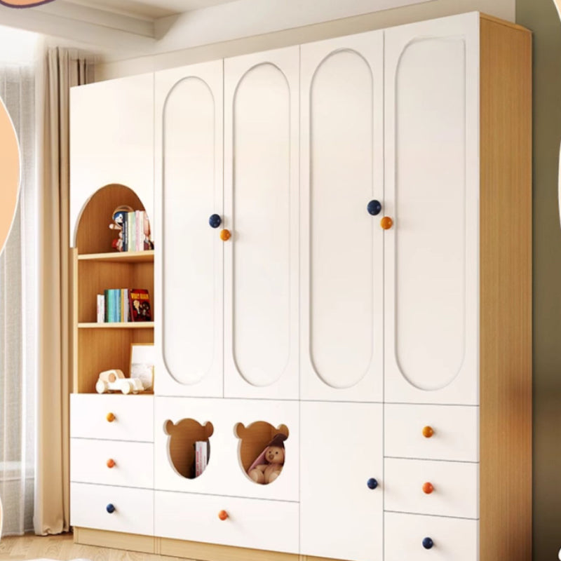 Organisateur de rangement pour enfants – Armoire, étagères pour vêtements, meuble de chambre, mobilier de rangement pour enfants CY50CW
