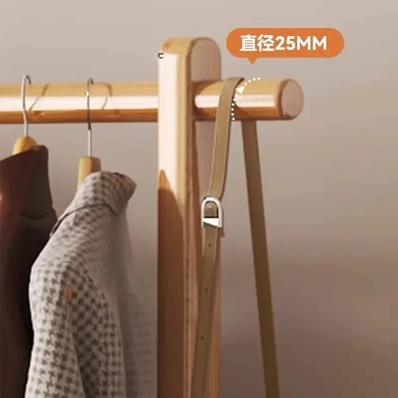 Rail multifonction avec roulettes et cintre pour pants, meubles de salon modernes,