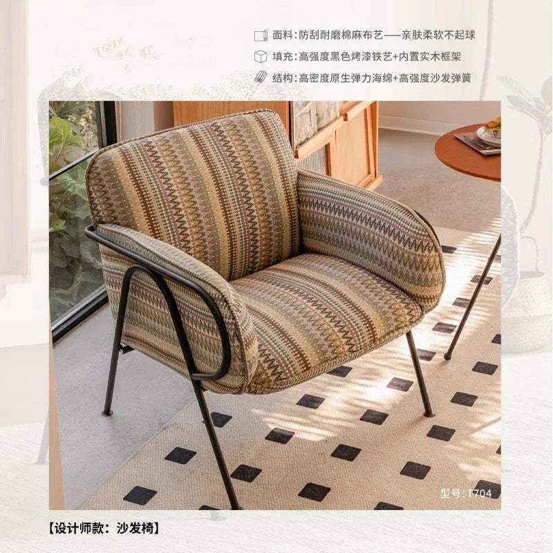 Chaise moderne de luxe pour café – Design minimaliste, ergonomique, idéale pour appartement ou salon Meuble