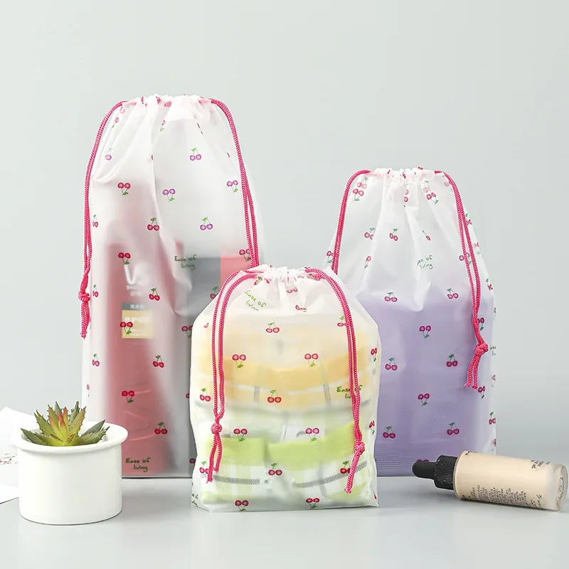 Sac de Maquillage Transparent et Étanche - Trousse de Voyage pour Femme, Kit de Beauté, Case de Toilettage, Poche de Rangement.