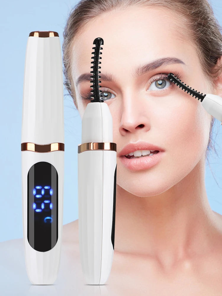Recourbe-cils Électrique Intelligent à Température Contrôlée pour Cils Naturellement Recourbés - Outil de Maquillage pour Cils Durables.