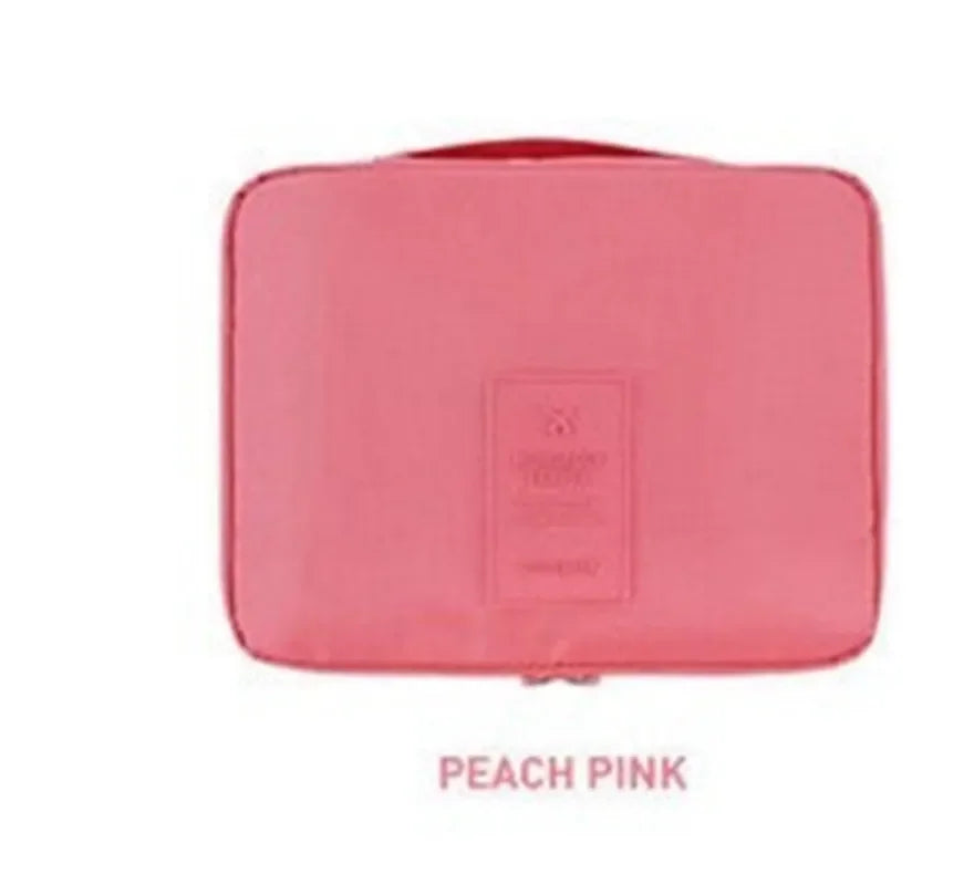 Trousse de Maquillage Grande Capacité - Organisateur Imperméable pour Femmes, Sac de Toilettes et Accessoires de Voyage