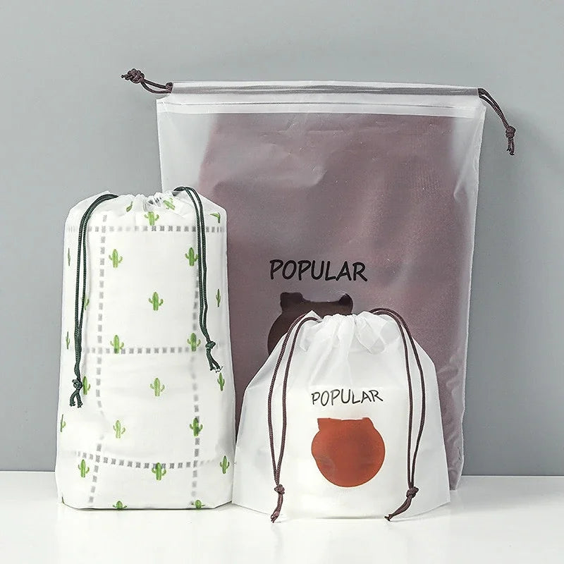 Sac de Maquillage Transparent et Étanche - Trousse de Voyage pour Femme, Kit de Beauté, Case de Toilettage, Poche de Rangement.