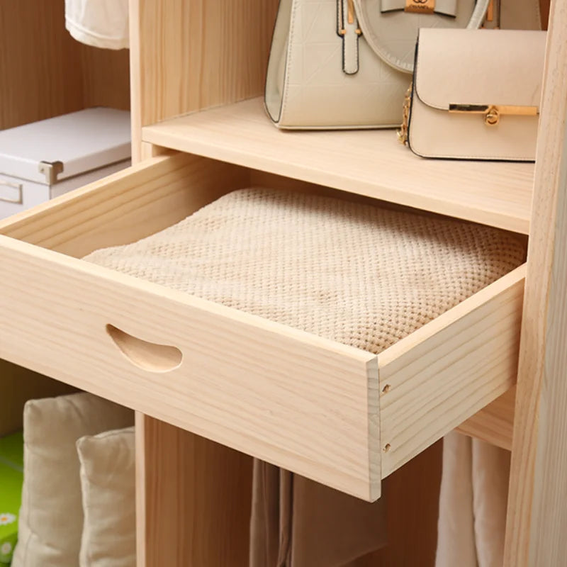 Organisateur de chambre pour enfants – Armoire mobile, étagères pour vêtements, meuble de rangement pour chambre d'enfants CY50CW