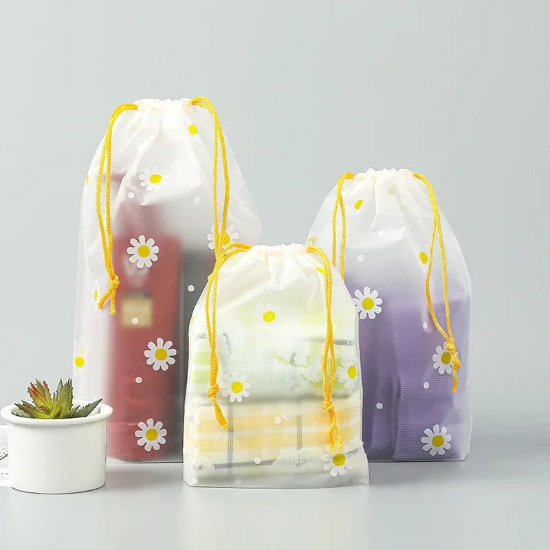 Sac de Maquillage Transparent et Étanche - Trousse de Voyage pour Femme, Kit de Beauté, Case de Toilettage, Poche de Rangement.