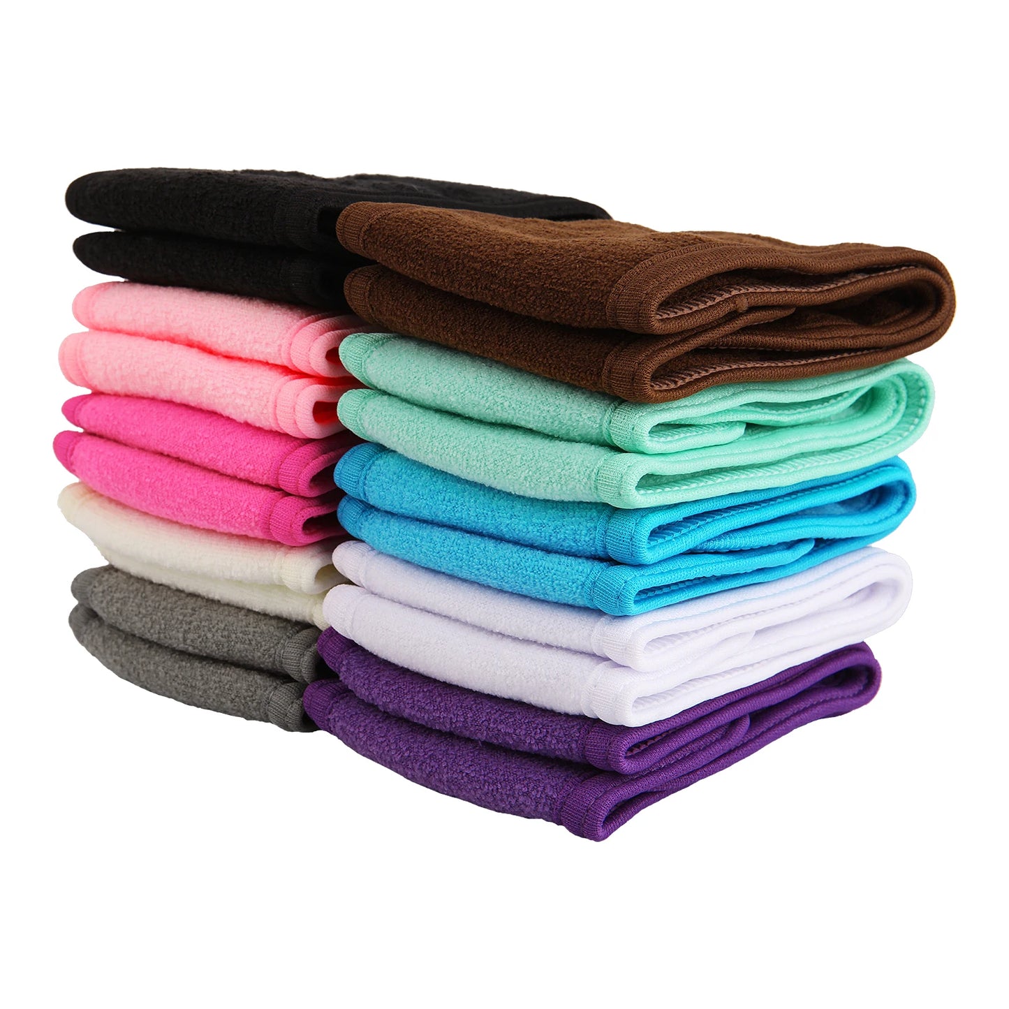 Bandeau Autocollant Large pour Femmes - Serviette de Yoga, Spa, Bain, Douche, Maquillage, Lavage du Visage, Salon Cosmétiques, Accessoires de Maquillage.