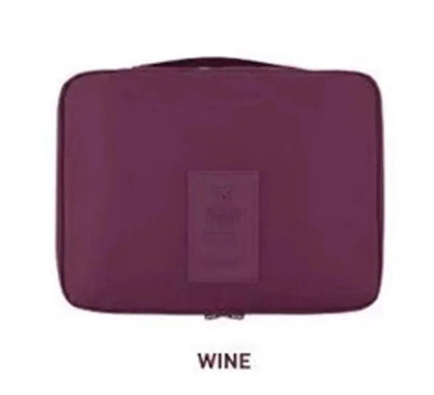 Trousse de Maquillage Grande Capacité - Organisateur Imperméable pour Femmes, Sac de Toilettes et Accessoires de Voyage