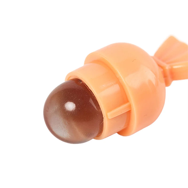 Pinceau de maquillage en silicone mini pour lèvres, brosse angulaire pour correcteur, pour baume à lèvres, gloss ou correcteur.