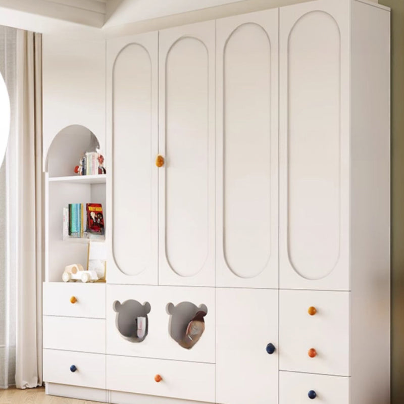 Organisateur de rangement pour enfants – Armoire, étagères pour vêtements, meuble de chambre, mobilier de rangement pour enfants CY50CW