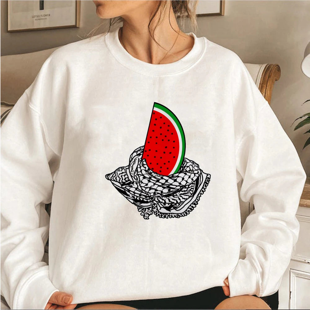 Sweatshirt unisexe "Ceci n'est pas une pastèque" avec capuche, inspiré de l'art et du streetwear, imprimé "Peace and Love". Pull confortable et tendance.