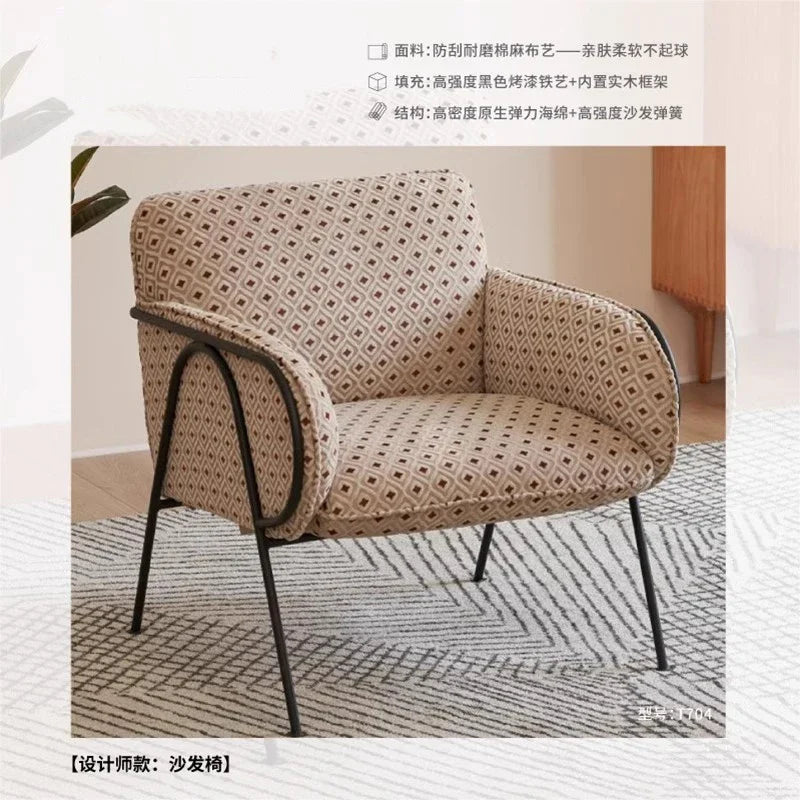 Chaise moderne de luxe pour café – Design minimaliste, ergonomique, idéale pour appartement ou salon Meuble