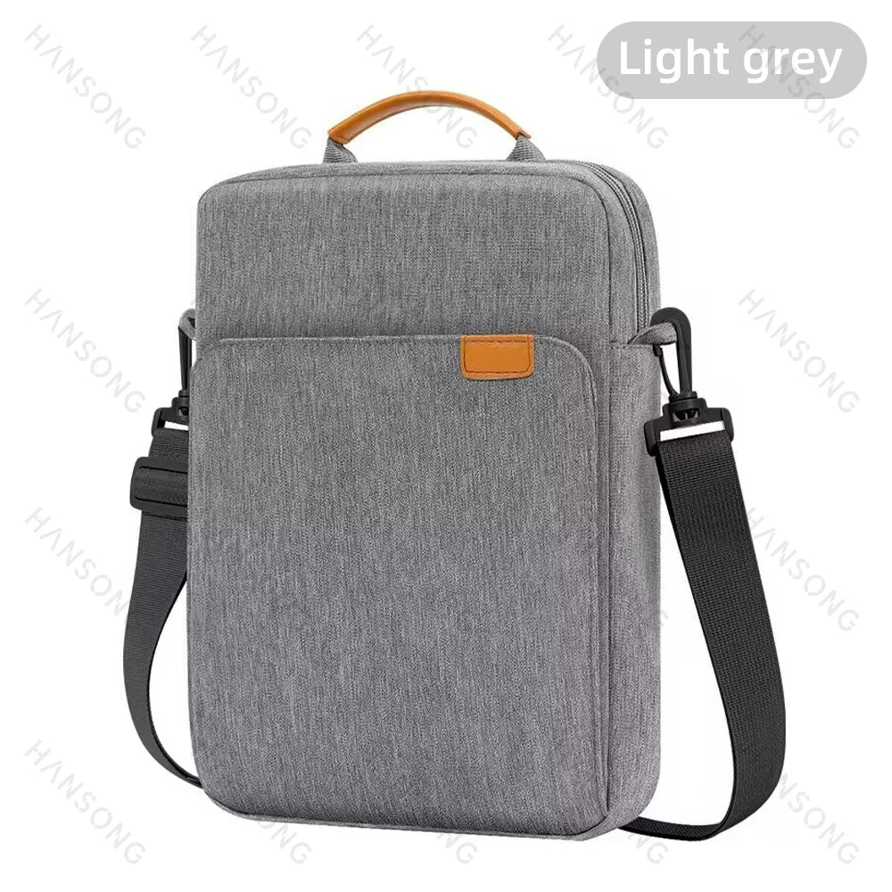 Étui de tablette pour Samsung Galaxy Tab S6 Lite, Galaxy Tab S7, iPad Pro 11, iPad 9.7, 9-11 pouces, sac à bandoulière pour transport et rangement.