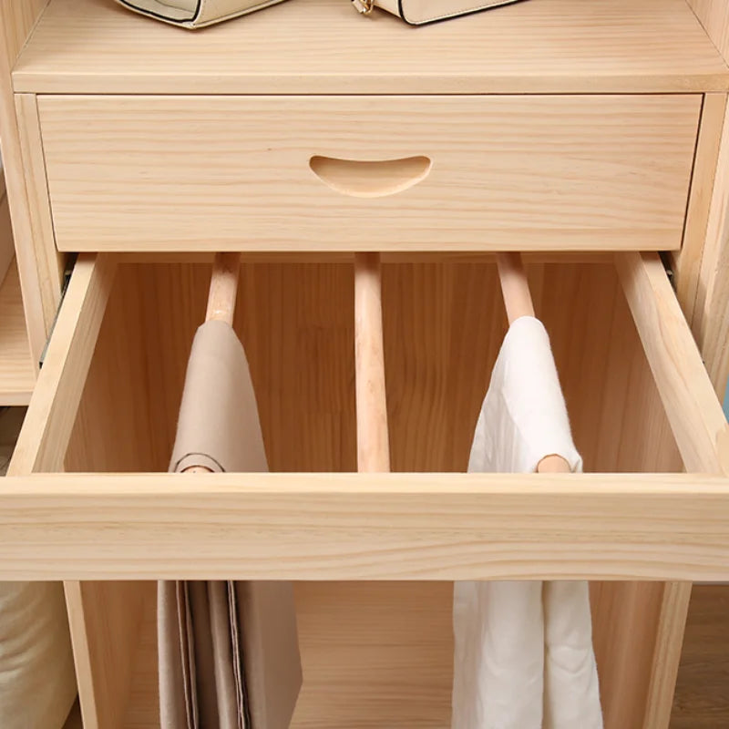 Organisateur de chambre pour enfants – Armoire mobile, étagères pour vêtements, meuble de rangement pour chambre d'enfants CY50CW