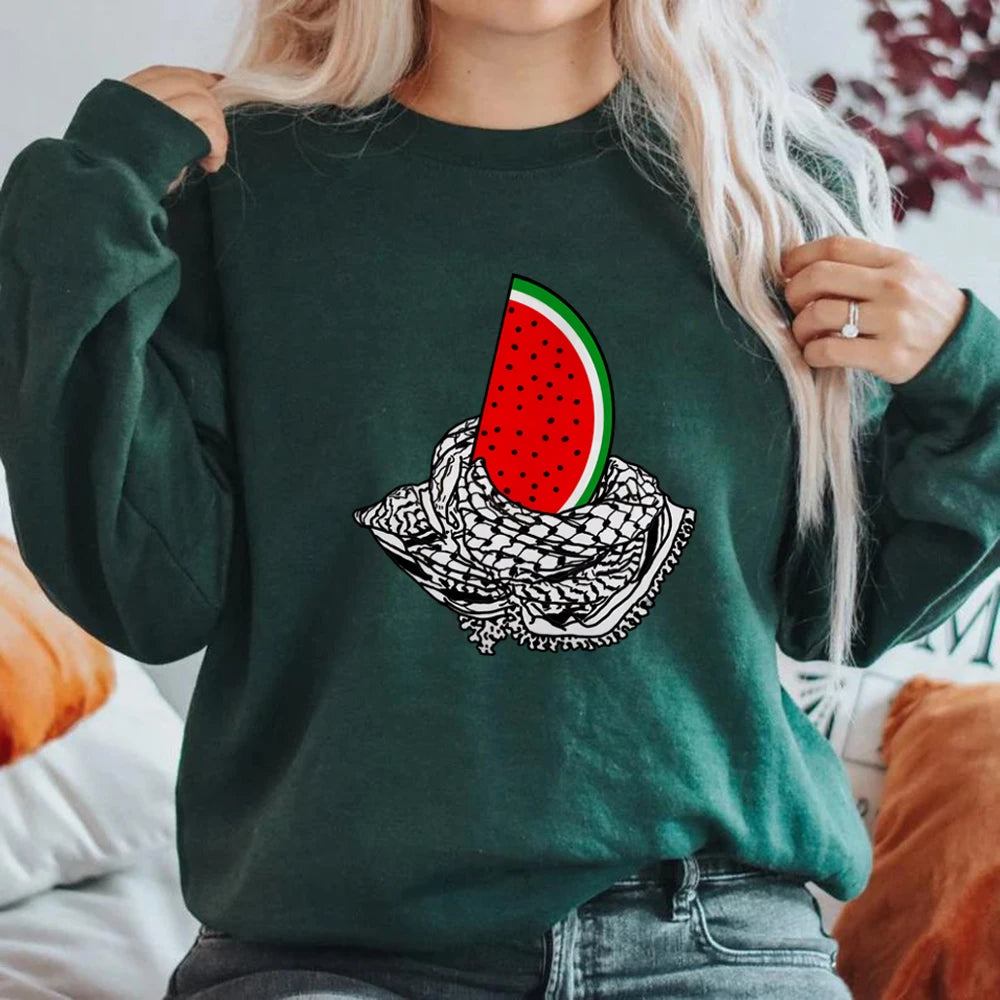 Sweatshirt unisexe "Ceci n'est pas une pastèque" avec capuche, inspiré de l'art et du streetwear, imprimé "Peace and Love". Pull confortable et tendance.