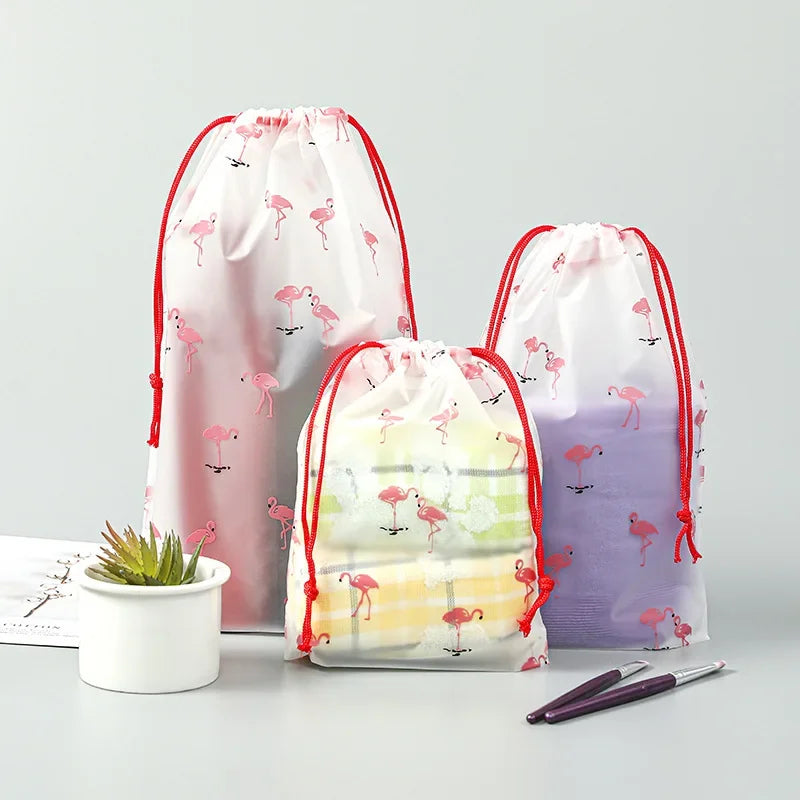 Sac de Maquillage Transparent et Étanche - Trousse de Voyage pour Femme, Kit de Beauté, Case de Toilettage, Poche de Rangement.
