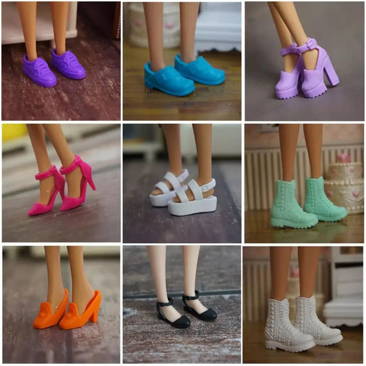 Bottes à talons hauts de qualité, chaussures pour poupée 1/6, modèle super, chaussures pour poupée de 30 cm, sandales originales, chaussures décontractées pour poupée, bottes pour poupée féminine.