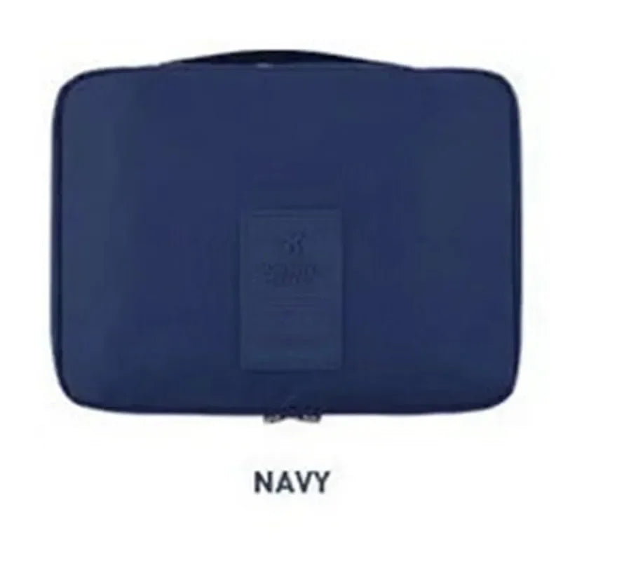 Trousse de Maquillage Grande Capacité - Organisateur Imperméable pour Femmes, Sac de Toilettes et Accessoires de Voyage