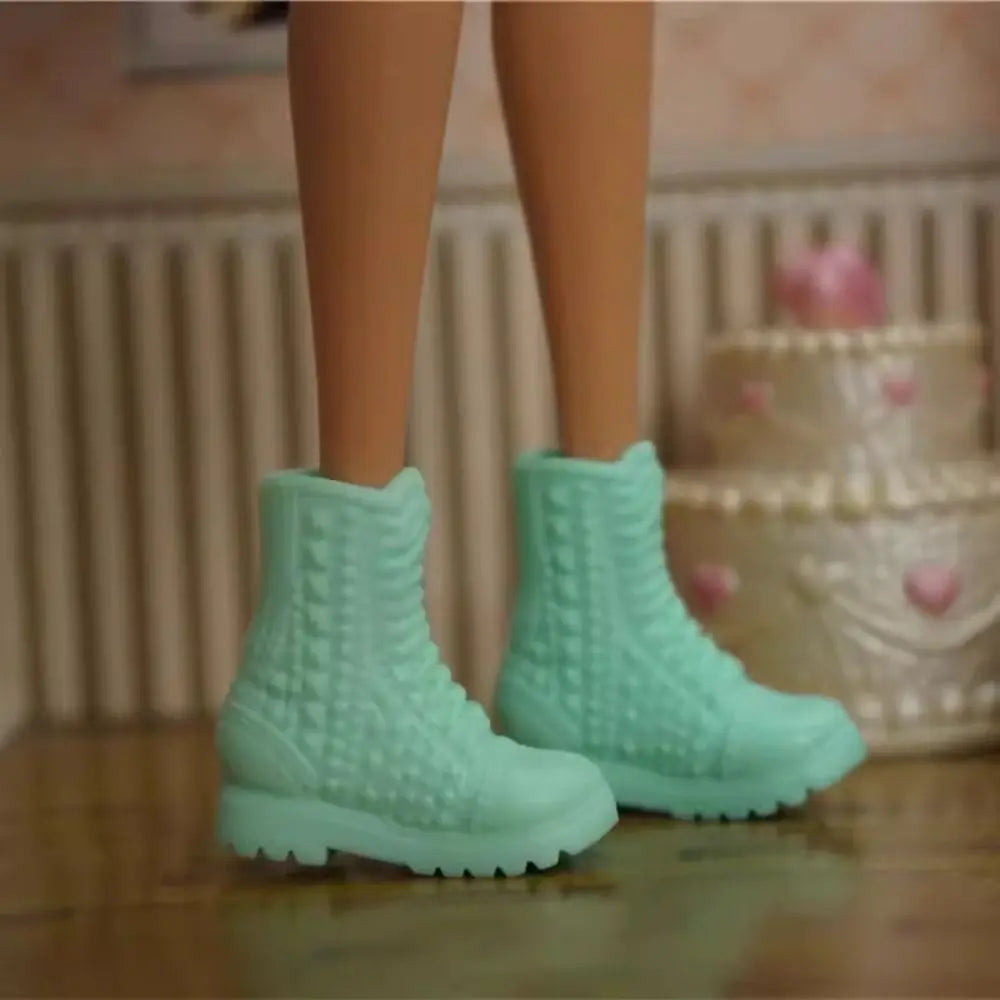 Bottes à talons hauts de qualité, chaussures pour poupée 1/6, modèle super, chaussures pour poupée de 30 cm, sandales originales, chaussures décontractées pour poupée, bottes pour poupée féminine.