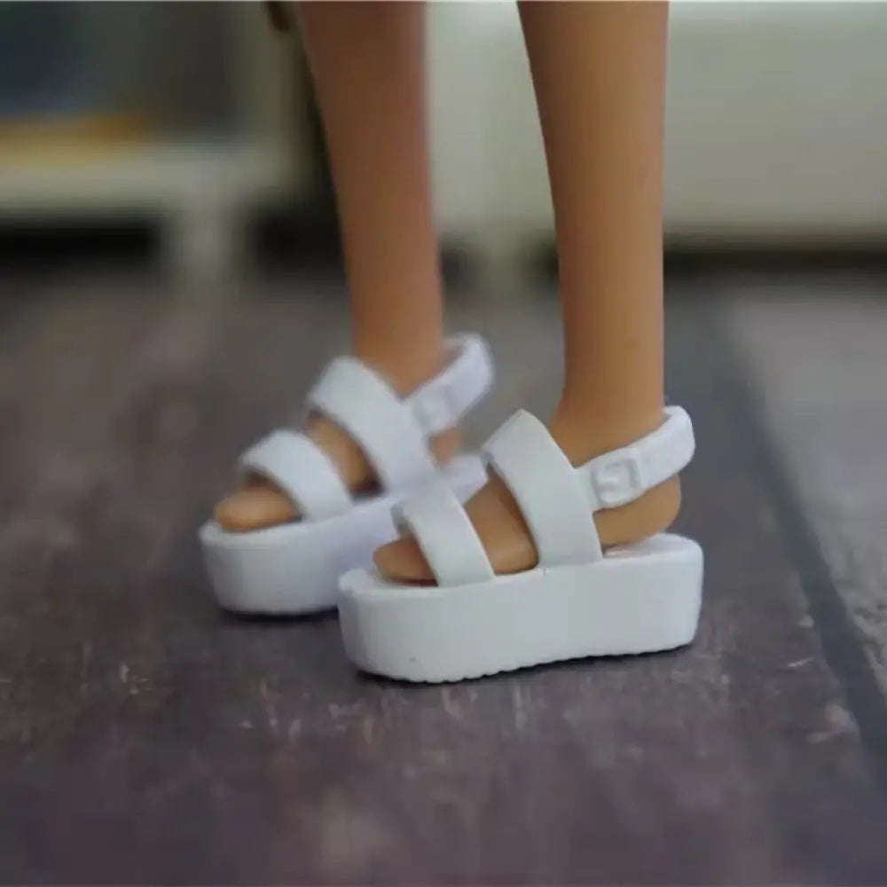 Bottes à talons hauts de qualité, chaussures pour poupée 1/6, modèle super, chaussures pour poupée de 30 cm, sandales originales, chaussures décontractées pour poupée, bottes pour poupée féminine.