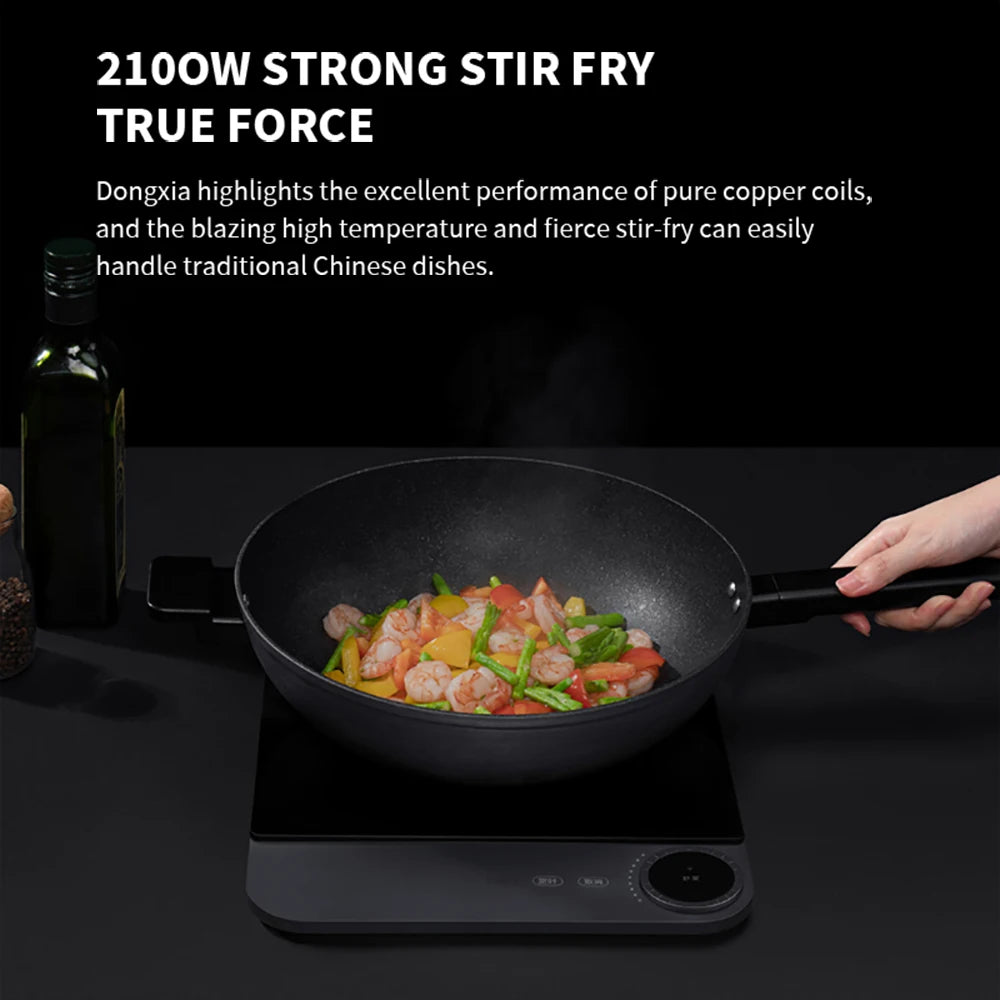 Xiaomi Mijia Cuisinière à Induction Ultra-fine 2100W - Cuisinière Connectée 23mm d'épaisseur, Compatible avec l'App Mijia ( cuisine )
