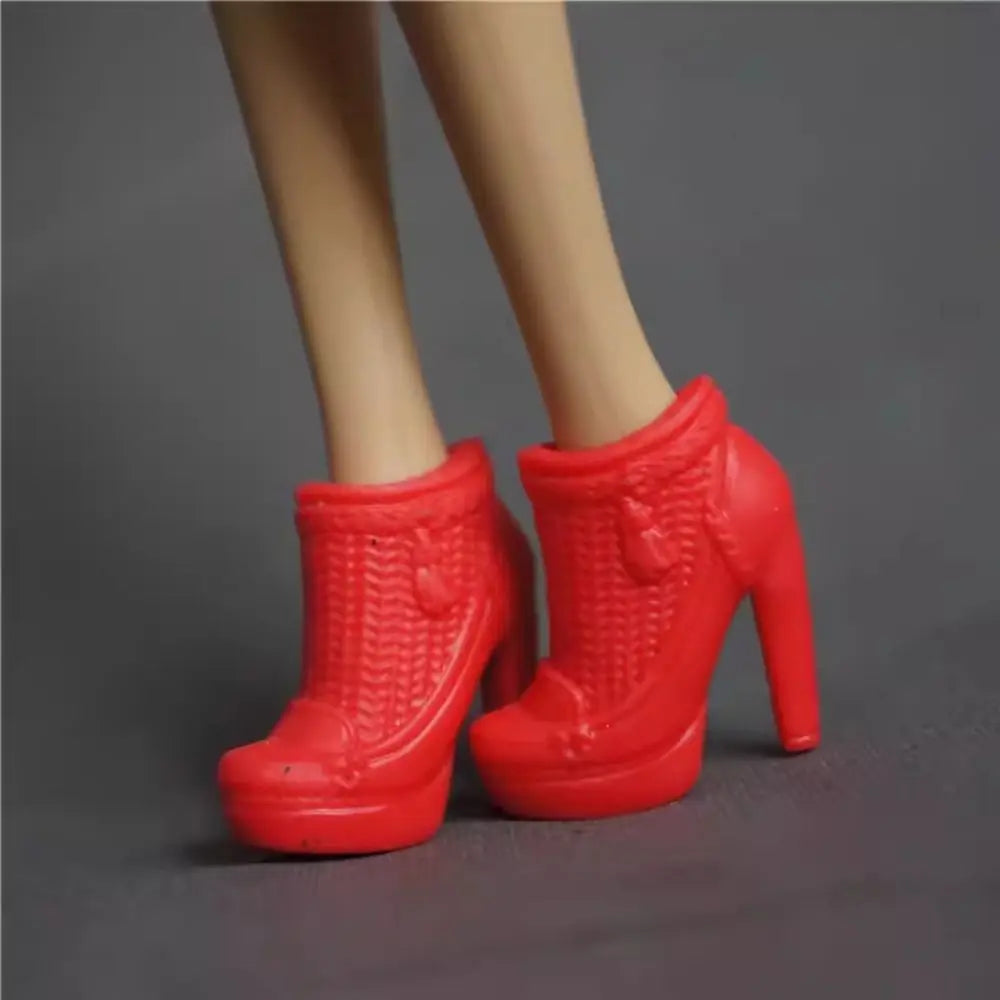 Bottes à talons hauts de qualité, chaussures pour poupée 1/6, modèle super, chaussures pour poupée de 30 cm, sandales originales, chaussures décontractées pour poupée, bottes pour poupée féminine.