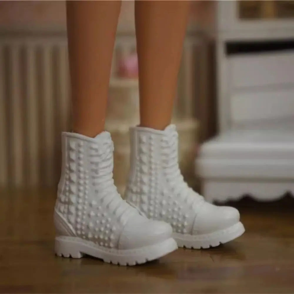 Bottes à talons hauts de qualité, chaussures pour poupée 1/6, modèle super, chaussures pour poupée de 30 cm, sandales originales, chaussures décontractées pour poupée, bottes pour poupée féminine.