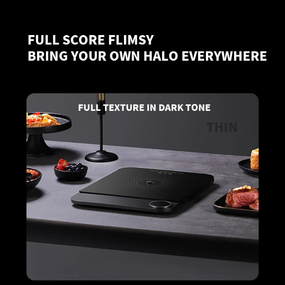 Xiaomi Mijia Cuisinière à Induction Ultra-fine 2100W - Cuisinière Connectée 23mm d'épaisseur, Compatible avec l'App Mijia ( cuisine )