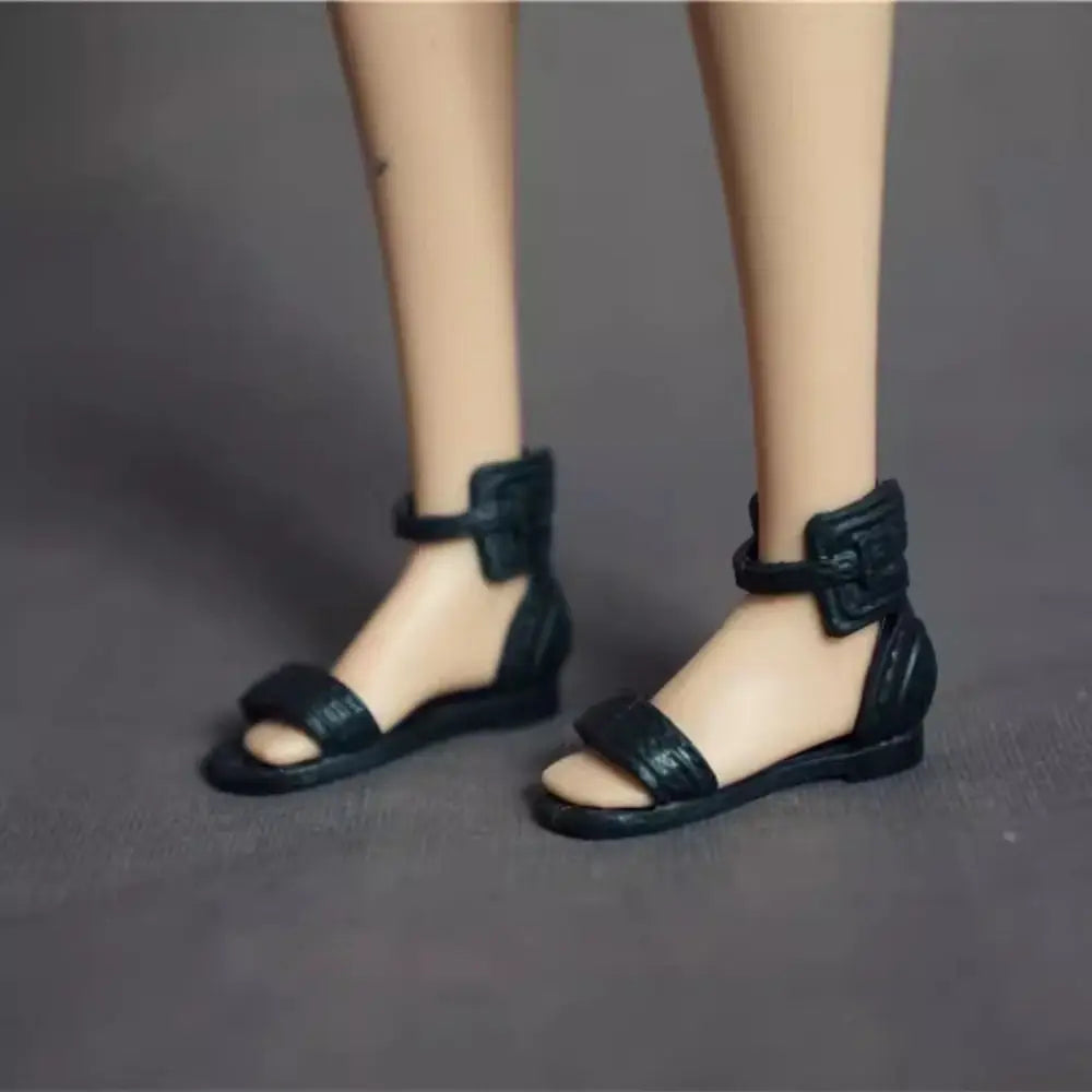 Bottes à talons hauts de qualité, chaussures pour poupée 1/6, modèle super, chaussures pour poupée de 30 cm, sandales originales, chaussures décontractées pour poupée, bottes pour poupée féminine.